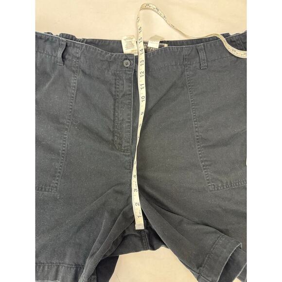 Jones New York Sport Woman 100% Cotton Chino Shorts Navy Blue Plus Size 24W - Picture 5 of 6